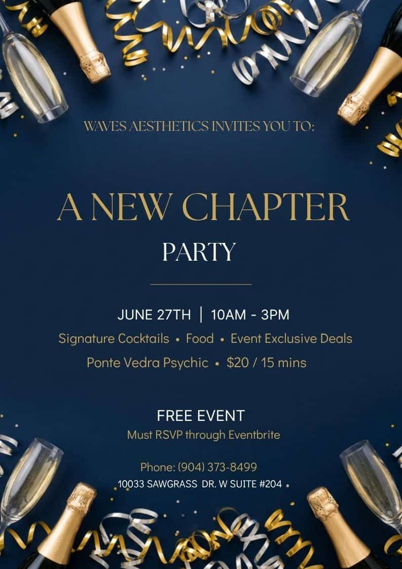 New Chapter Party Flyer