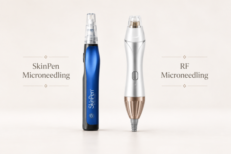 SkinPen Microneedling vs RF Microneedling comparison
